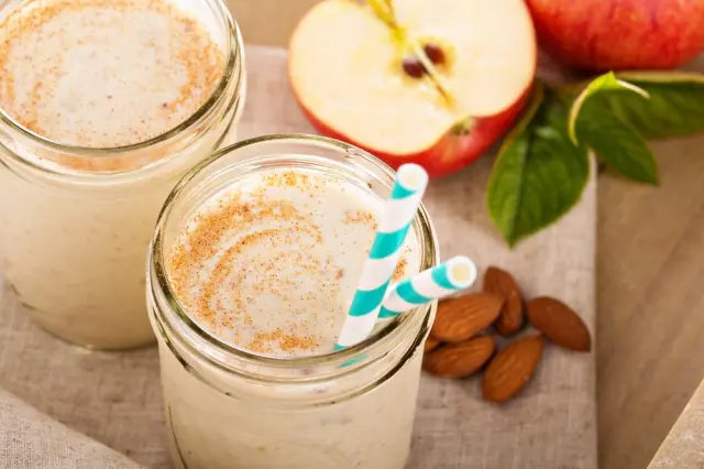 Licuado de manzana Licuado de manzana